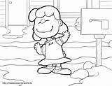 Coloring Lucy Pages Peanuts Pelt Van Printable Charlie Brown Pdf Template Sheets Choose Board sketch template