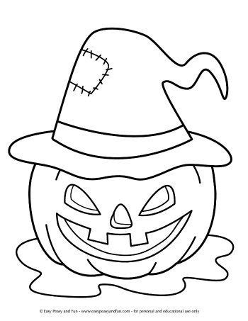 halloween coloring pages easy peasy  fun bunny coloring pages