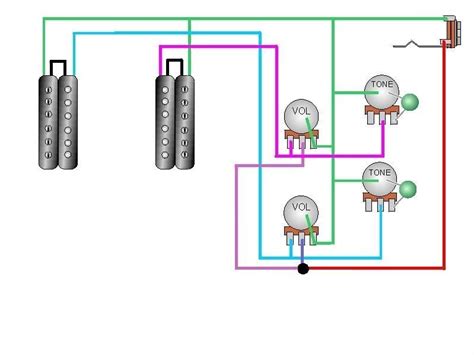 wiring diagram   volumes   tones talkbasscom