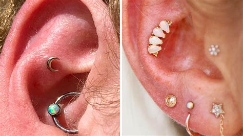 The Contraconch Aka Outer Conch Piercing Is Rising In Popularity Allure