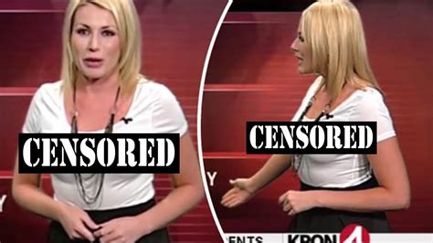 weather girl exposes her nipples on live tv youtube