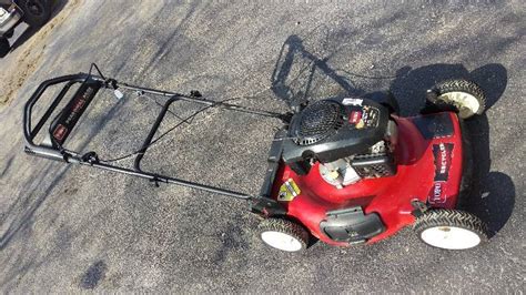 toro recycler cc  propelled mower  joes  lawnmowerweed eater auction