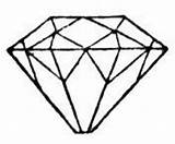 Diamond Coloring Pages Ring Getcolorings Printable sketch template