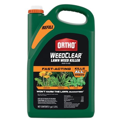 Ortho Weedclear 1 Gallon Refill Lawn Weed Killer In The Weed Killers