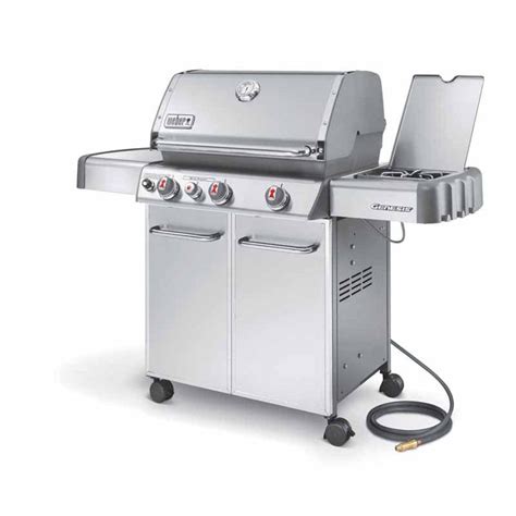 weber genesis   stainless steel natural gas grill
