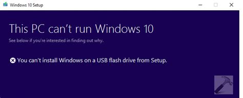 [fix] you can t install windows on a usb flash drive from