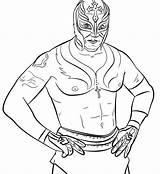 Coloring Pages Mysterio Cena Rey John Drawing Punk Mask Color Printable Getcolorings Print Paintingvalley sketch template
