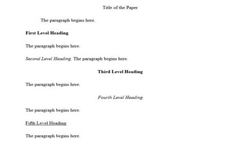 mla  paper format paper formatting