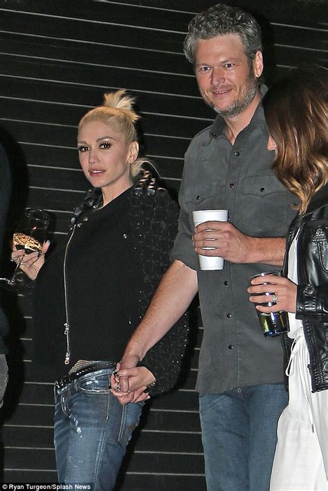 cheers to us gwen stefani toasts hot new romance with a