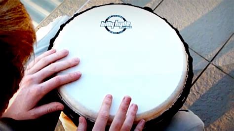 hand drum tutorial finger roll lesson youtube