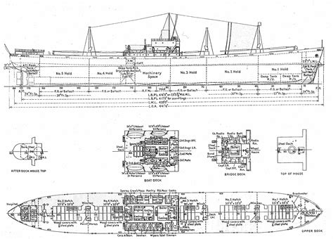 liberty ship diagram cargo shipping model ships ship