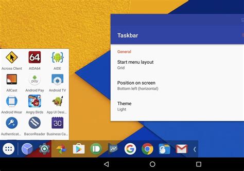 taskbar app       full homescreen replacement android community