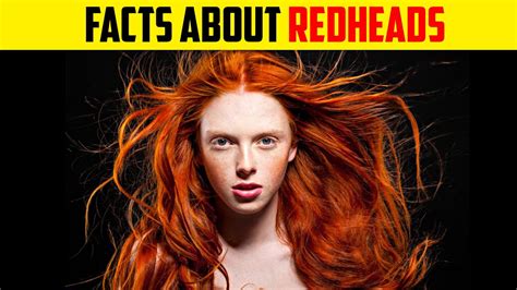 10 Untold Facts About Redheads Youtube