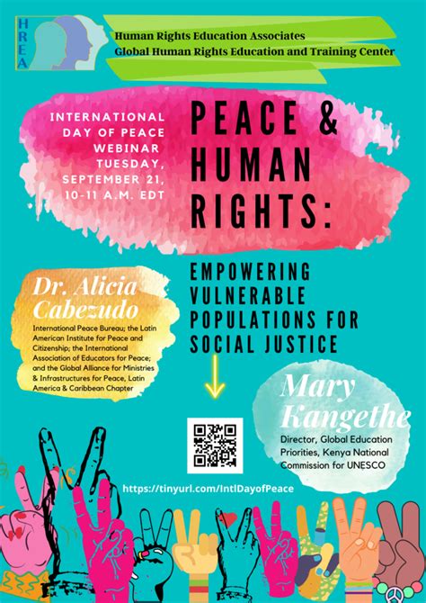hrea s webinar peace and human rights empowering vulnerable