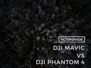 dji mavic   dji phantom  filtergrade