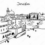 Jerusalem sketch template