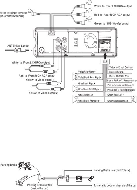 clarion cmd wiring diagram