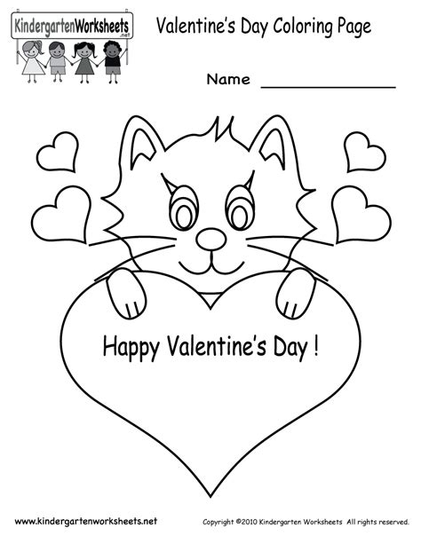 valentine coloring pictures  print  kindergarten valentine