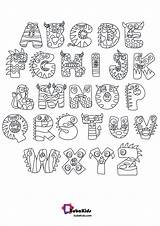 Bubakids Preschoolalphabet sketch template