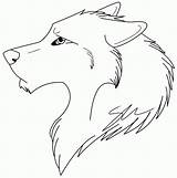 Coloring Pages Anime Wolves Popular sketch template
