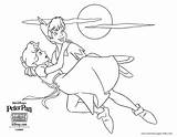 Coloring Peter Pan Pages Disney Printable Popular Sheets sketch template