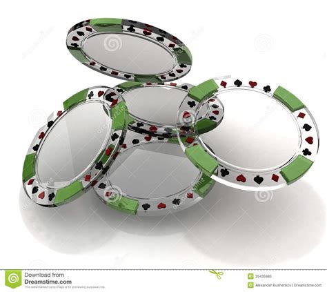 glass poker chips stock illustration illustration  large