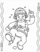 Feuerwehrmann Fireman Ausmalen Patrol Paw Ausmalbilderkostenlos Kertas Mewarna sketch template