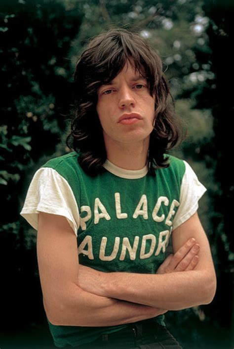 Mick Jagger Of The Rolling Stones Photographed In Los Angeles Iconic