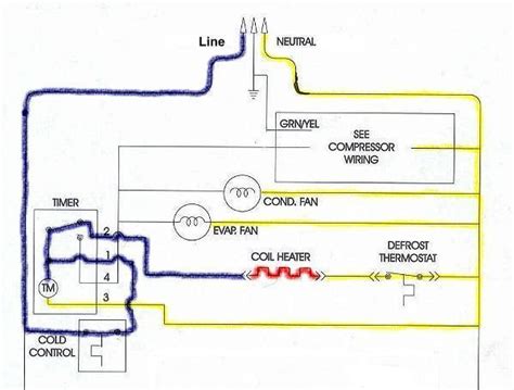 refrigerator defrost timer wiring diagram wiring site resource