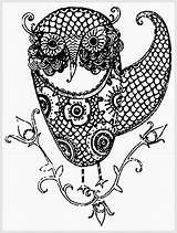 Coloring Pages Owl Adults Print Printable Adult Difficult Realistic Color Getcolorings Getdrawings Drawing Awesome Gianfreda sketch template