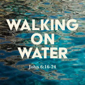 john   walking  water god centered life