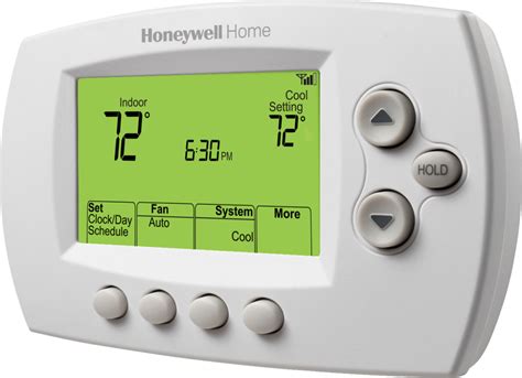 questions  answers honeywell home  day programmable thermostat  wi fi capability white
