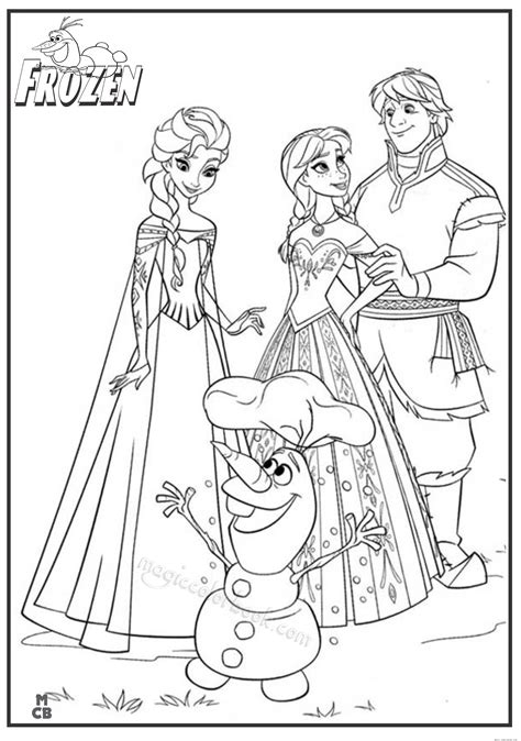 frozen coloring pages  printables  getdrawings