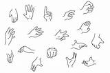 Hands Hand Cartoon Drawing Draw Easy Sketch Cartoons Drawings Holding Fingers Kids Manga Finger Claw Cartoonist Desenho Reference Side Characters sketch template
