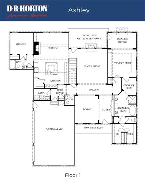 dr horton floor plans house plan