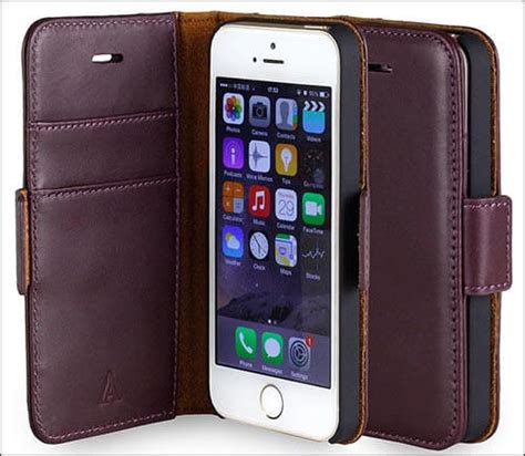 Best Iphone Se Leather Cases Irresistible Blend Of Style