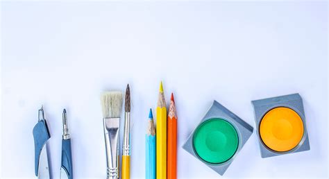 coloring materials  stock photo