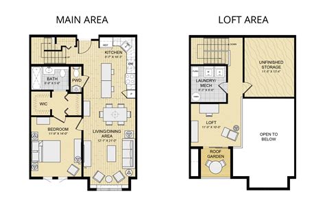 bedroom house plan  loft wwwresnoozecom