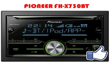 pioneer fh x730bt youtube
