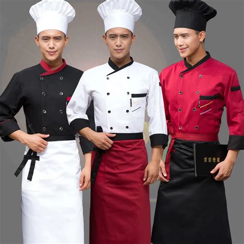 arrival long sleeved autumn hotel chef uniform chef jacket wear double breasted chef