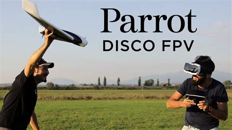 parrot disco fpv recensione  volo fpv ita parte  youtube