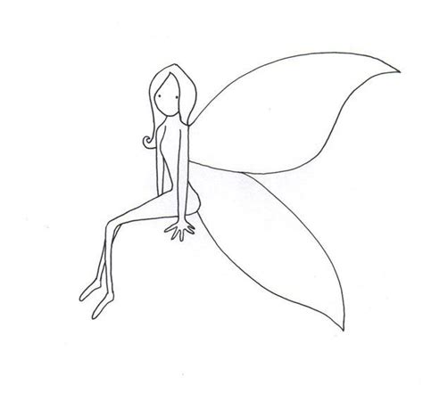 simple fairy  gugu   deviantart easy fairy drawing fairy drawings
