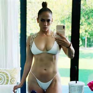 Jennifer Lopez Shares Bikini Selfie Relaxed And