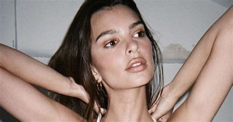emily ratajkowski flaunts armpit hair in new pic and claims it makes
