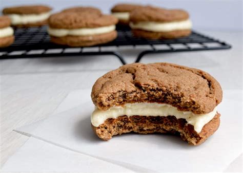chocolate vanilla malt cookies kitchen gidget