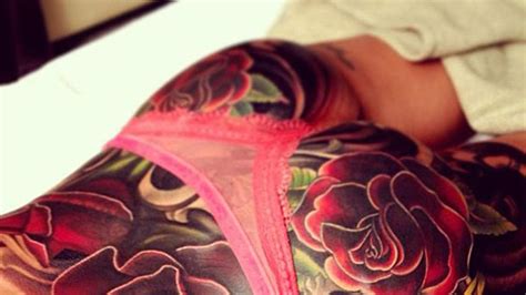 Cheryl Cole Defends English Roses Tattoo