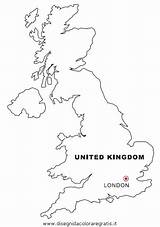 Bretagna Inghilterra Cartine Nazioni Ausmalen Malvorlage Geografiche Landkarte sketch template