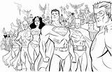 Superhelden Superheroes sketch template
