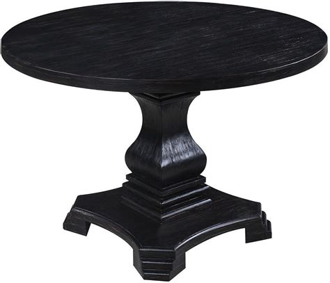 dayton antique black  dining table  scott living  coaster