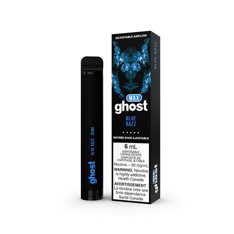 blue razz ghost max disposable vape ml vapeloft